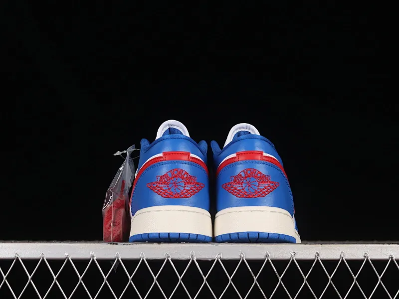 All categories Air Jordan Jordan series basketball shoes Air Jordan 1 Low Air Jordan 1 Low "Sport Blue" AJ1 Joe 1 Independence Day color low-top basketball shoes DC0774-416